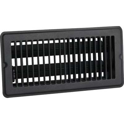 4X10 BLK FLOOR REGISTER