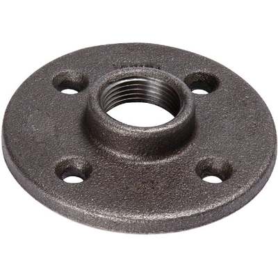 1-1/4" BLACK FLANGE