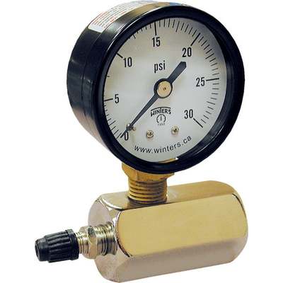 GAS PRESSURE GAUGE 0-30 PSI
