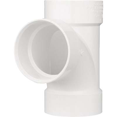 6" PVC-DWV SANITARY TEE