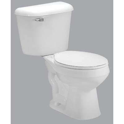 Mansfield Pro-Fit 1 White Round Bowl 1.6 GPF Complete Toilet