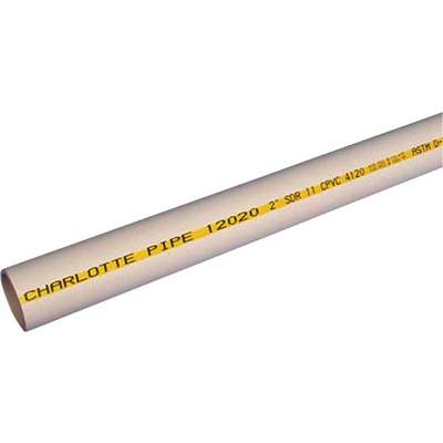 Charlotte Pipe 1/2 In. X 10 Ft. FlowGuard Gold CPVC Water Pipe