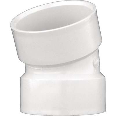 6" 22-1/2D PVC-DWV ELBOW