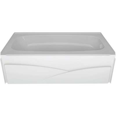 WHT LAUREL RH BATHTUB