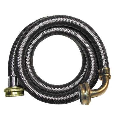 WASH MACHNE HOSE W/ELBOW