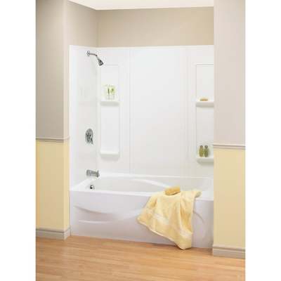 5PC ELAN WHT TUB WALL