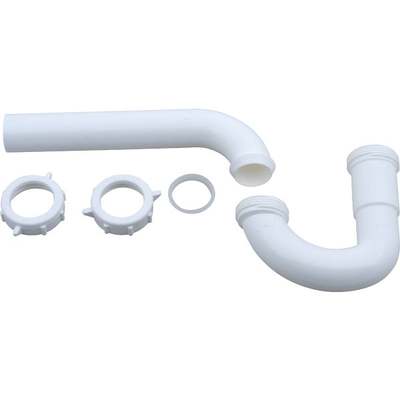 1-1/4 WHT PLASTIC P-TRAP