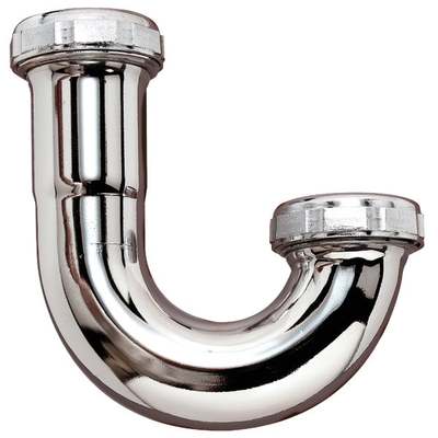 1-1/4" 22GA BRASS J-BEND