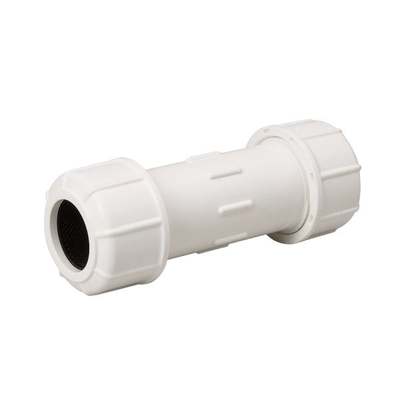 4" PVC Comp Coupling