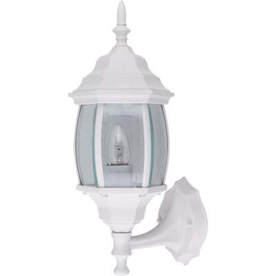 17" WH OUTDOOR LANTERN