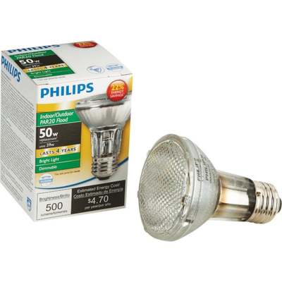 39W PAR20 HAL FLOOD BULB