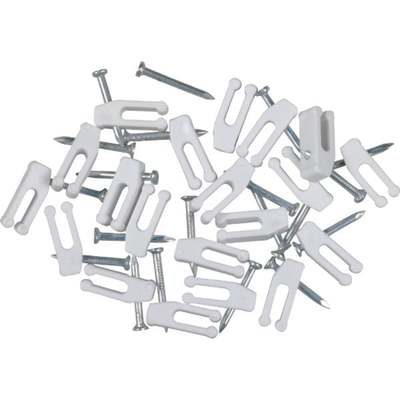 20PK NAIL-IN CABLE CLIP