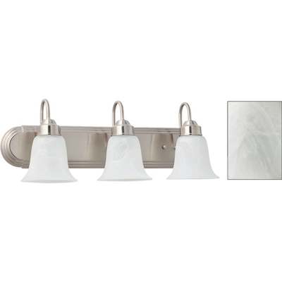 3 BULB BN WALL FIXTURE