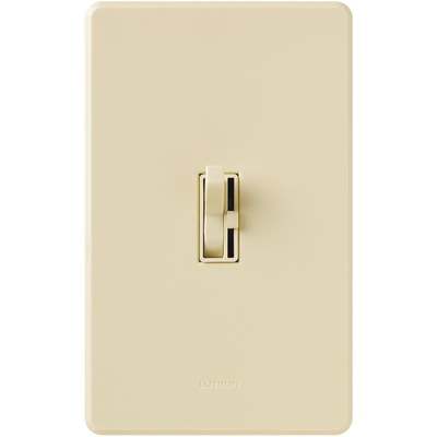 LUTRON TOGGLE DIMMER SP/3W IVORY