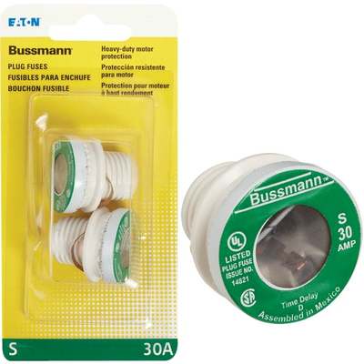 2pk 30A S-Type Plug Fuse
