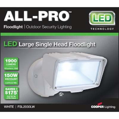 LARGE WH LED FLOODLIGHT