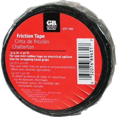 TAPE - FRICTION 3/4" / BLK