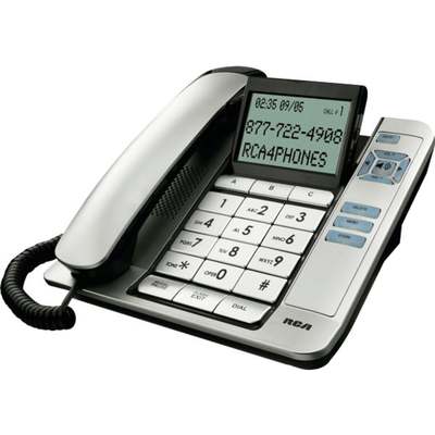 BLK CID CORDED PHONE