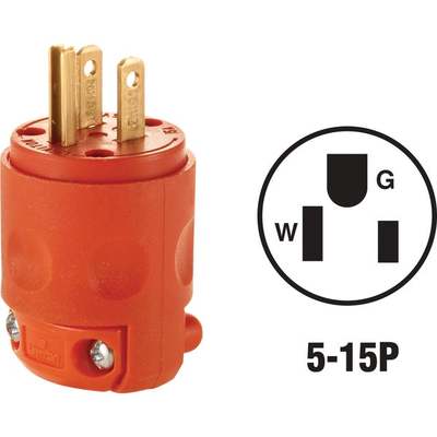 15A ORANGE PLUG