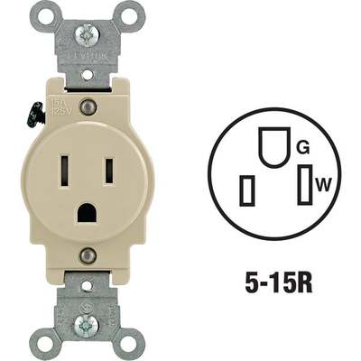OUTLET - SINGLE 15A / IV