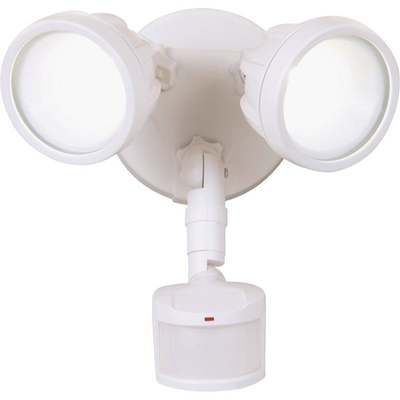 LED WH MTN SECURTY LIGHT