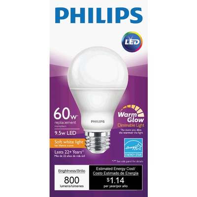 60W A19 WG MED LED BULB