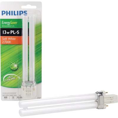 13W PLS SW GX23 CFL BULB