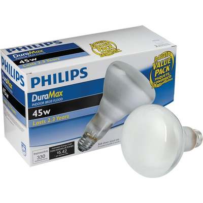 3PK 45W BR30 FLD BULB