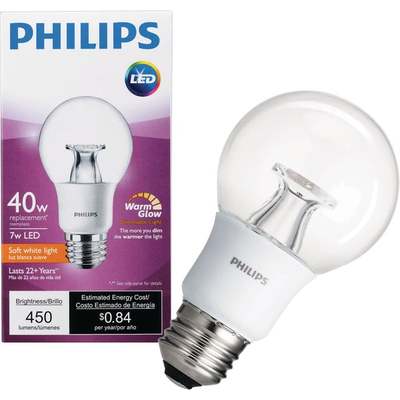 6W A19 WG MED LED BULB