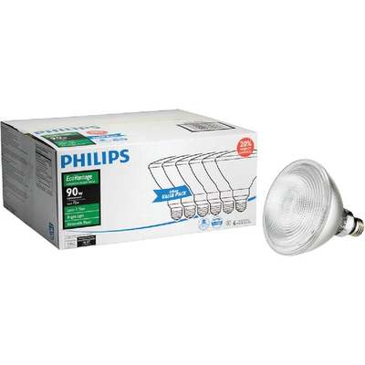 6PK 72W PAR38 FLOOD BULB