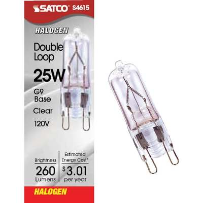 25W G9 T4 QTZ HAL BULB