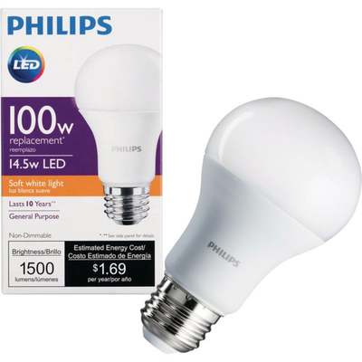 14.5W A19SW MED LED BULB