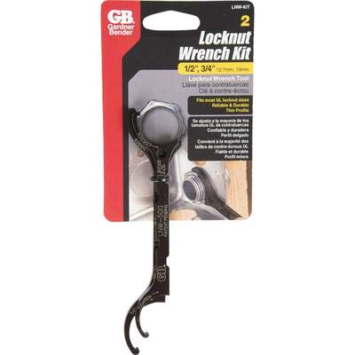 2pc Locknut Wrench Kit
