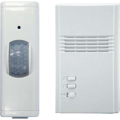 WRLS MOTION WHITE CHIME