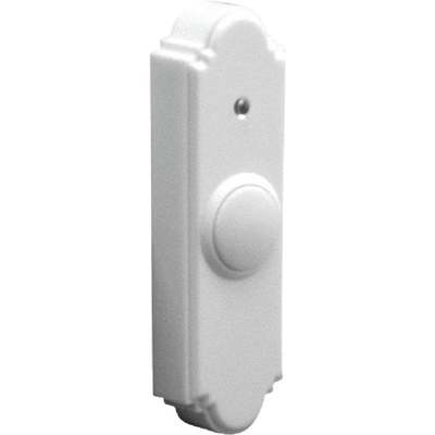 WRLS PBTN WH SL DOORBELL