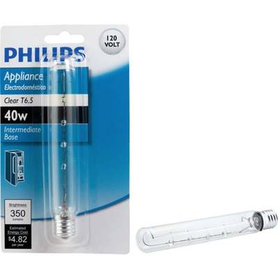 40W T6.5 APPLIANCE BULB