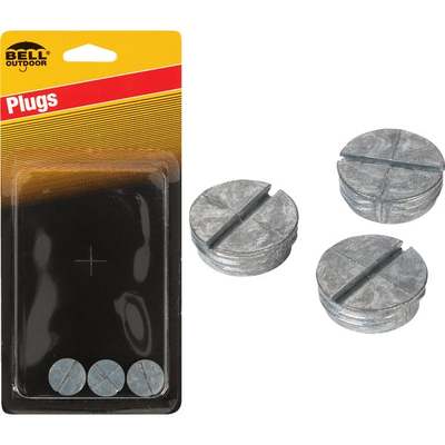 PLUG CLOSURE GRAY 1/2"