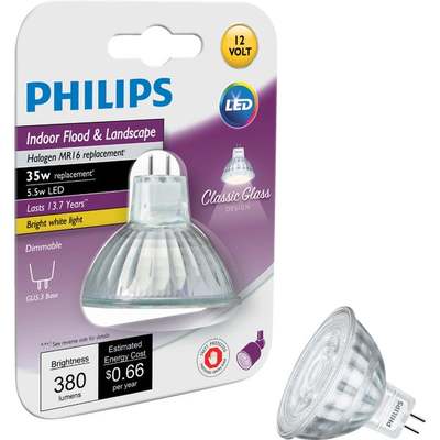5W/35W DIM LED MR16 12V GU5.3