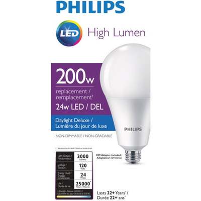 LED A35 200W DX BULB