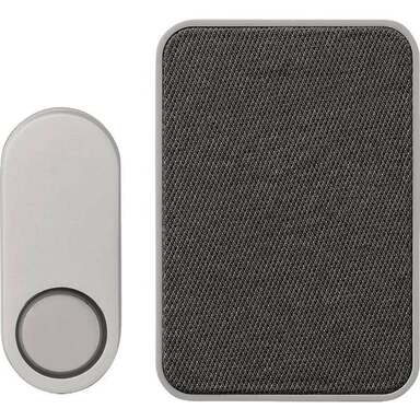 GRY/WHT WRELESS DOORBELL