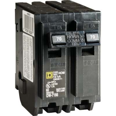 HOM270 BREAKER,2P 70A