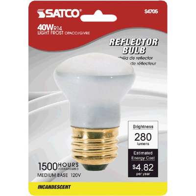 40w Spot Glass Med Bulb