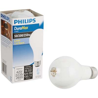 50/250W SW 3-WAY BULB