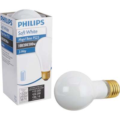 100/300W SW 3-WAY BULB