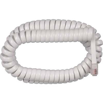 CORD PHONE 12' WH