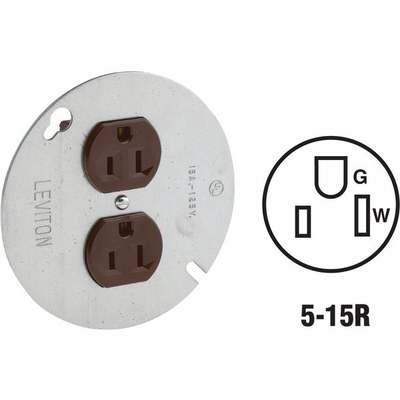 5042 OUTLET,W/COVER