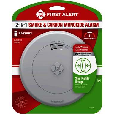 DC/BATTRY SMOKE/CO ALARM