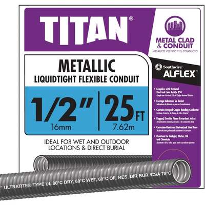 25' 1/2" LIQTITE CONDUIT