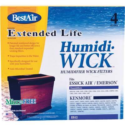 ES12 FILTER,HUMID WICK 4PK