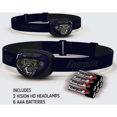 2PK 350LM LED HEADLAMP
